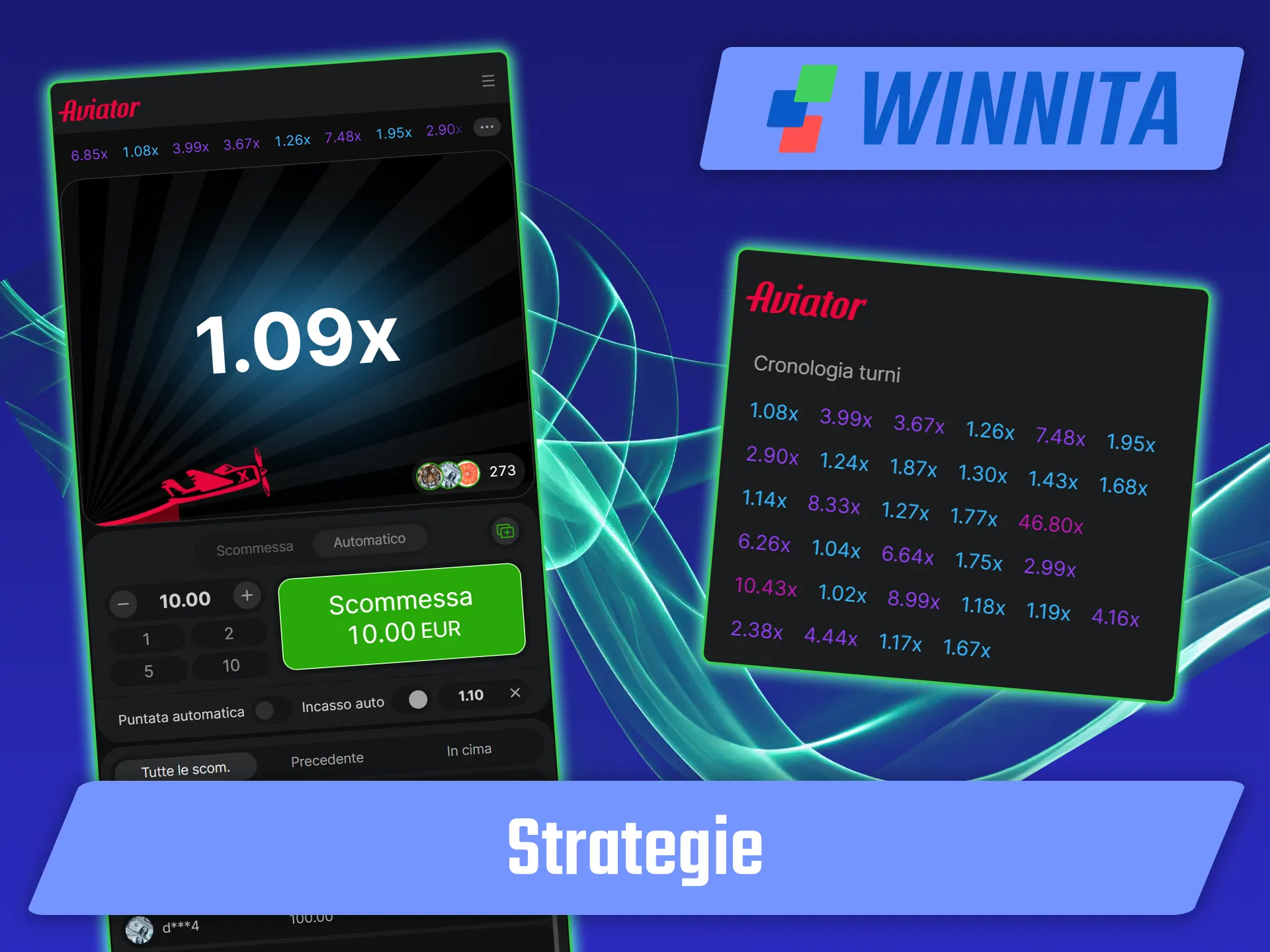 Scopri le migliori strategie per il gioco Aviator su Winnita.