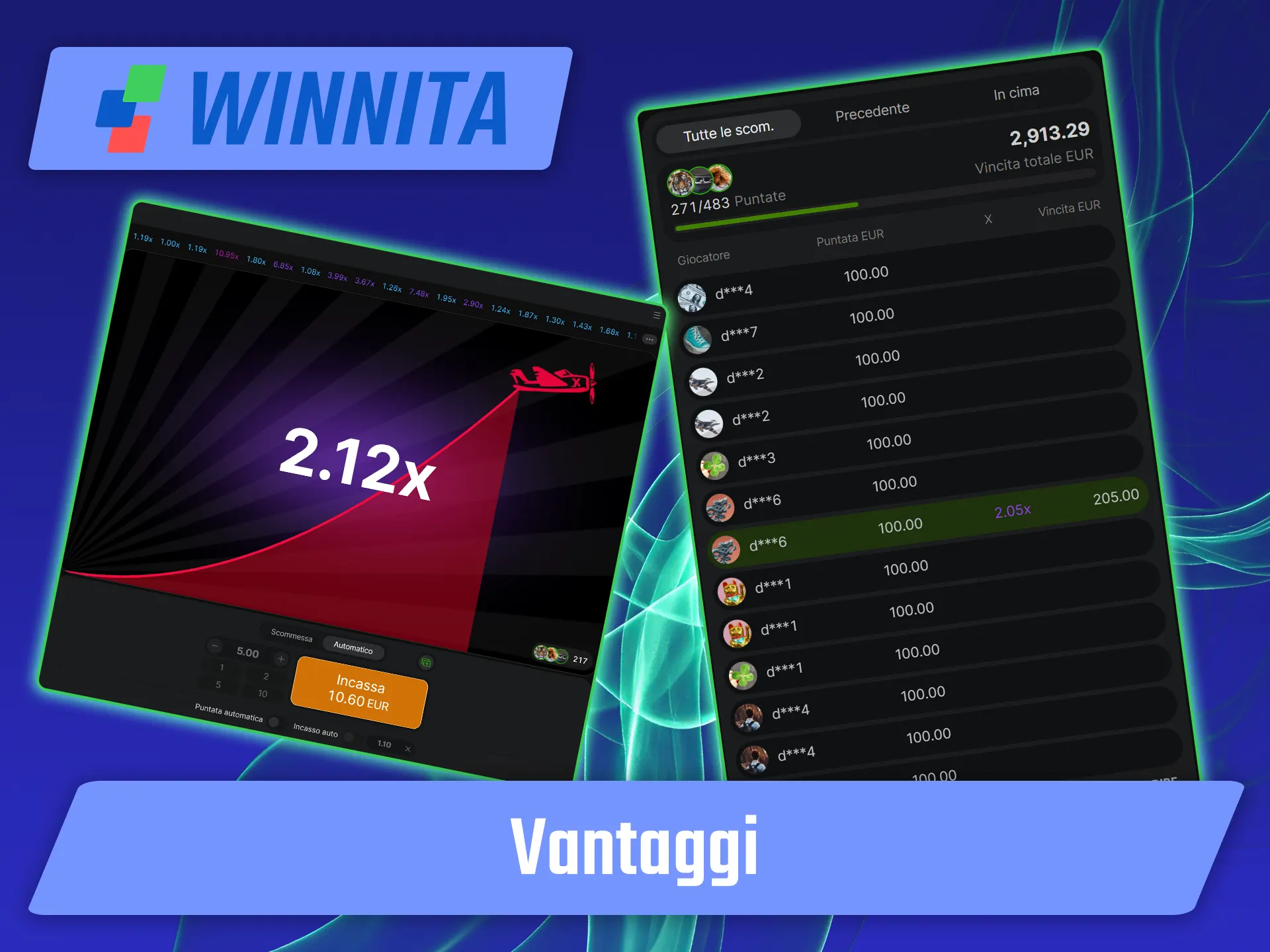 Scopri i vantaggi e le funzionalità esclusive di Aviator su Winnita.