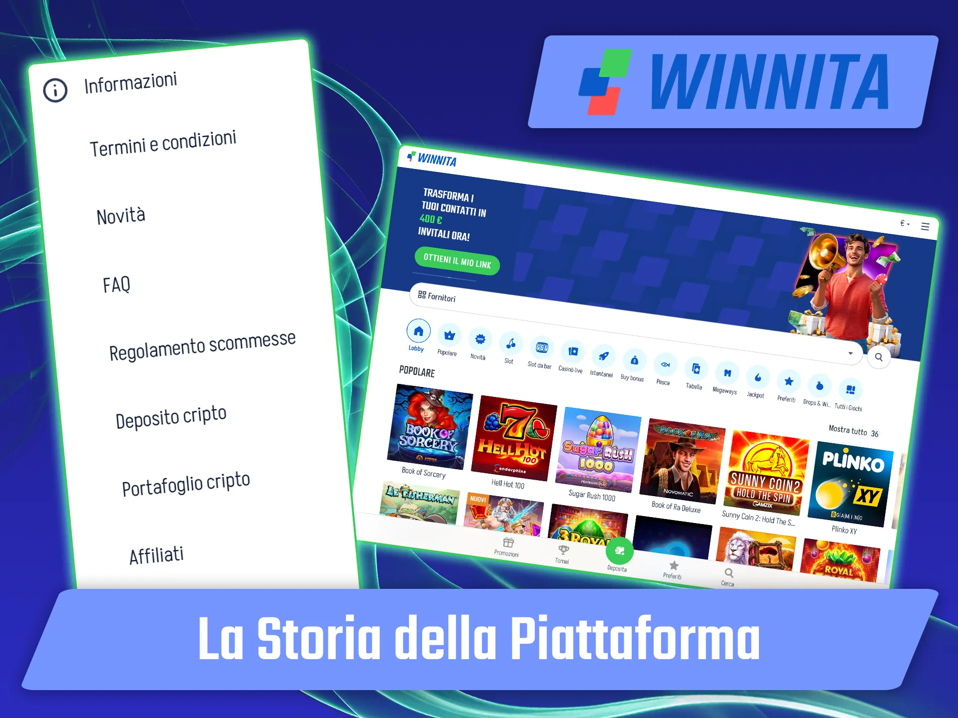Scopri tutto sul marchio Winnita.