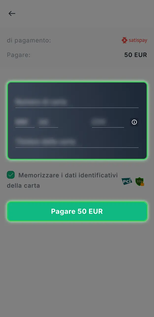 Invia una richiesta di prelievo su Winnita.
