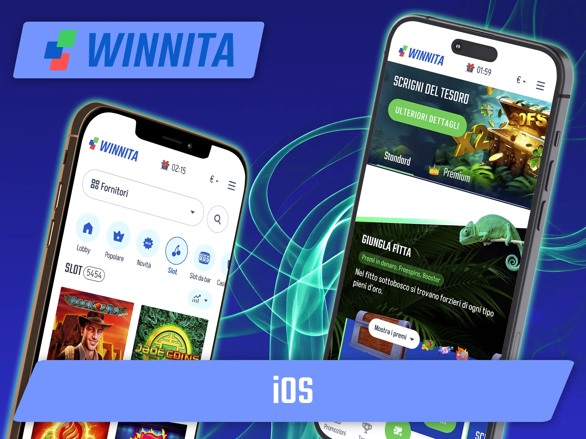Scarica l'app ufficiale Winnita per iOS.